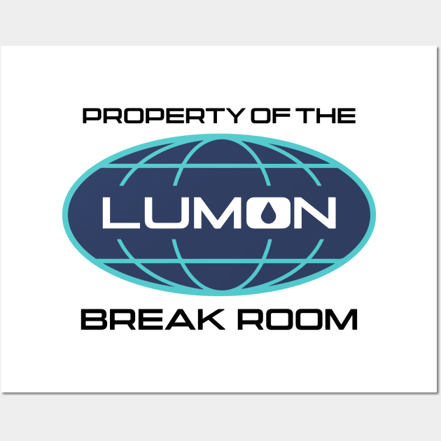 Lumon Break Room mug Wall Art by harebrained